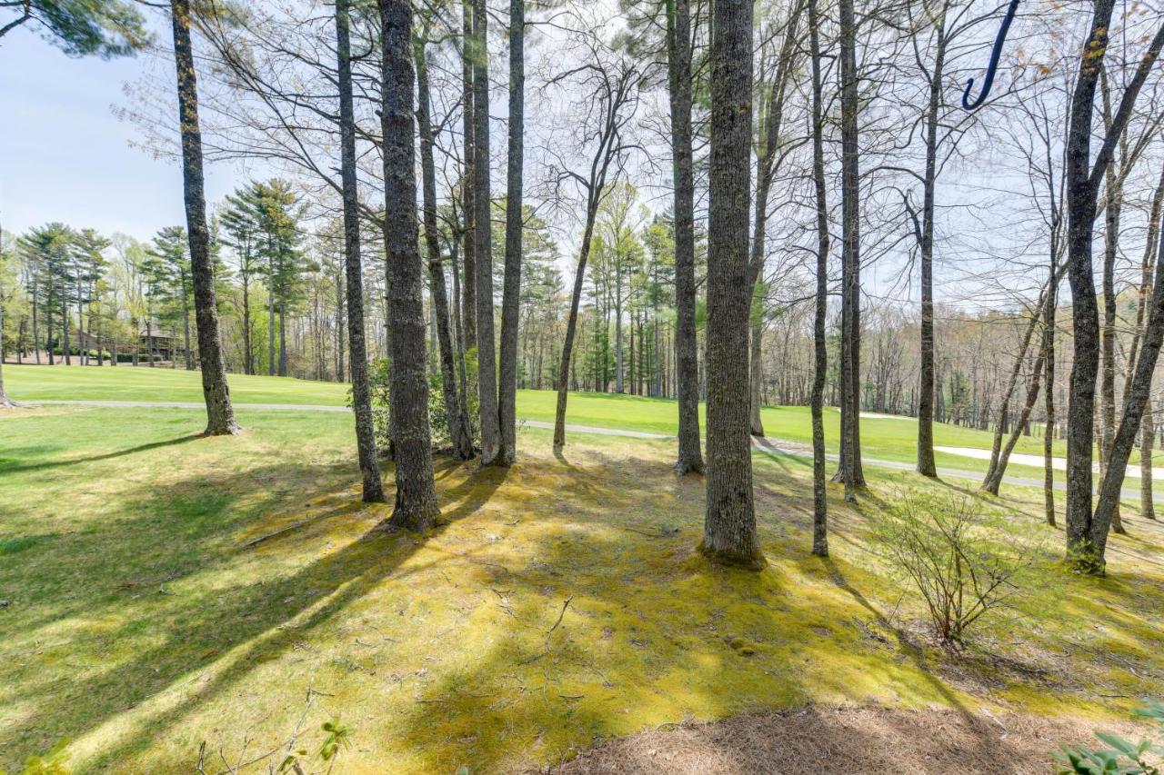 Inviting Cashiers Condo Deck And Golf Course Views! Exterior photo